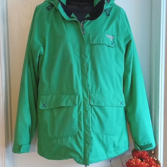 ⭐️ Host Pick ⭐️ORAGE | Insulated Ski/ Snowboarding Hooded  Unisex Winter Jacket - Picture 12 of 12